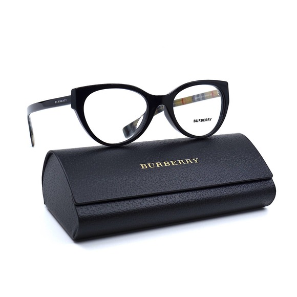 BURBERRY BE2289F 3773 BLACK AUTHENTIC WOMEN'S EYEGLASSES - Picture 5 of 12